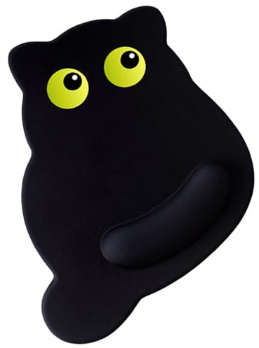 CAZSTYK Ergonomische Unterlage mit Handgelenk, lustige Form, Büro-Schreibtischzubehör, wasserdicht, bequem, Silikon, Schreibtischzubehör