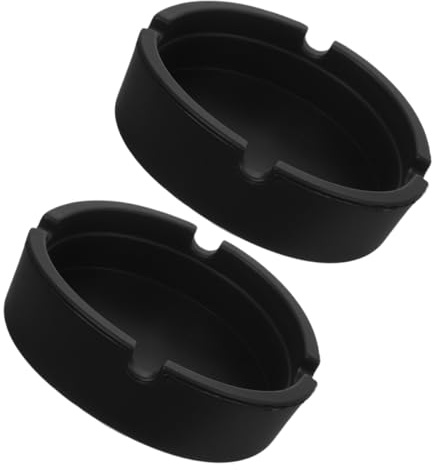 GARVALON Soporte para Botellas de Vino de Mesa Antideslizante de Silicona Alimentaria Base Protectora para Cerveza y Champán Color Negro Pack de 2 Unidades para Uso en Hogar y Bar
