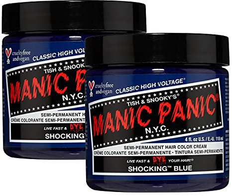 Manic Panic - Crema semipermanente para el pelo en tarro, color violeta