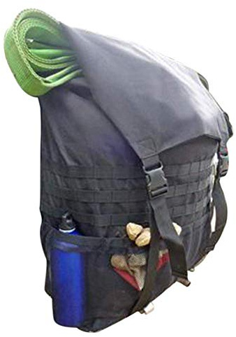 TXYFYP Ersatz Reifen Trash Tasche, Wasserfest 900D Oxford Tragbar Aufbewahrungsbox Reifen Trash Tasche für Außen Camping und Große Entfernungen Fahrrad - Schwarz, Free Size