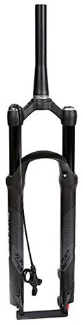 HIOD Forcella da Bicicletta Forcelle Bici MTB Forchetta Nero Mountain Bike Tubo Affusolato Aria Pompa D'urto Linea Blocco Forchetta,27.5
