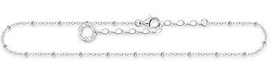 Thomas Sabo Damen Fußkette Dots 925 Sterlingsilber AK0028-001-21-L27V