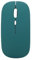 Wireless Mouse, Slim Bluetooth Wireless Mouse Portable Mobile Optical Cordless with 3 Adjustable DPI Small Flat Mice for Laptop Pc Desktop(Green)