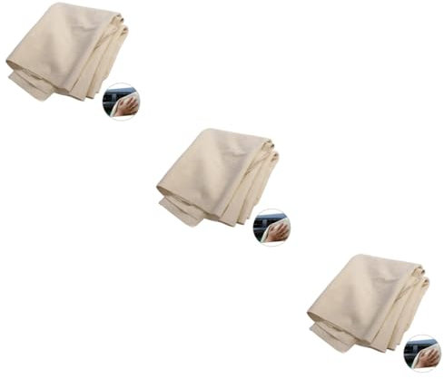 SUPVOX 3piezas Toalla De Limpieza para Autos y Ventanas Toalla Absorbente De Microfibra para Detalle y Cuidado De Superficies para Limpieza De Automóviles Pantallas y Muebles