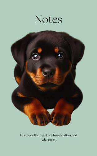Puppy Rottweiler: Notebook