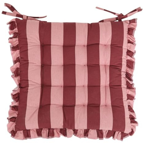 Atmosphera - Funda para Silla de Cerezo, Rojo carmín 38x38cm