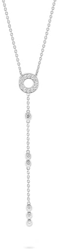 JETTE Damen-Kette 925er Silber, recycelt Zirkonia 32029968