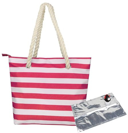 Smileshiney Weintasche Mit Getränkespender - Weinhandtasche Wein Tasche Isolierte Kühltasche Mit Auslaufsicherem Strandwein Geldbörse, Wein Einkaufstasche Picknicktasche Weinbeutel Für 2 Weinflaschen