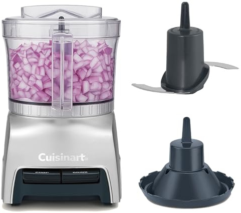 Cuisinart Pixie Chopper® Mini Food Processor | 0.7L bowl |2 settings to Chop, Purée, Grind, Whip | Auto-Reversing SmartPower® Blade | BladeLock™ System | Compact, space-saving design | Dishwasher-safe