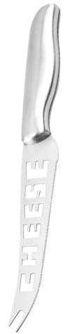 BIUDECO cuchillo para queso cortador de queso de cocina espátula de mantequilla Silver