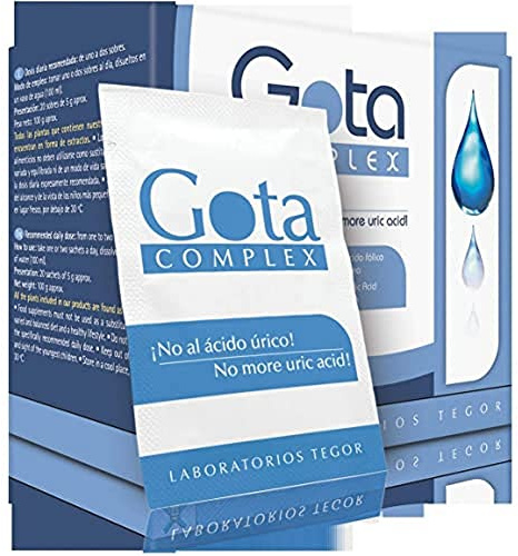 GOTA COMPLEX 20 SOBRES 5 GRAMOS TEGOR