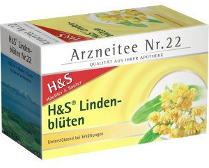 H&S Lindenblüten Tee Filterbeutel 20 St
