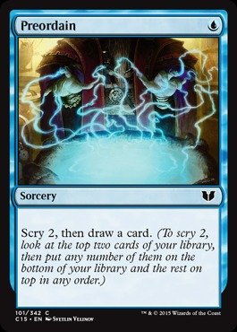 Magic: the Gathering - Preordain (101/342) - Commander 2015 por Magic: the Gathering