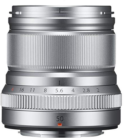 Fujifilm 16536623 Objectif 50 mm F/2 pour Appareil Photo série X Hybride Noir/Argent