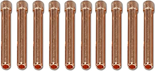 RIVERWELD WIG-Schweißzange 10N25, 3,2 mm Düse, 10 Stück | 1/8 für QQ300 PTA DB SR WP 17 18 26 WIG-Schweißbrenner