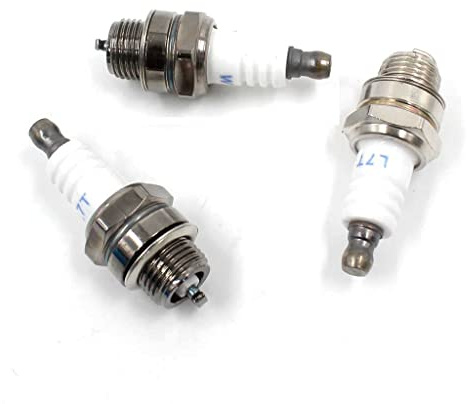 HURI 3 Stück L7T Zündkerze ersetzt NGK BPMR7A, Bosch WSR6F Champion RCJ6Y Torch L7RTC