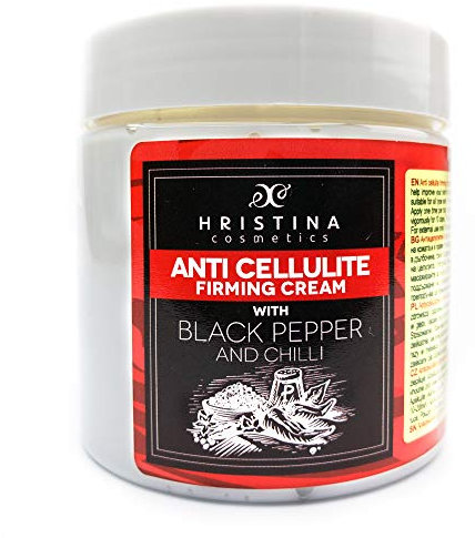 Anti Cellulite Cream With Black Pepper | Cellulite Remover, Firming and Tightening, Perfect For Anti Cellulite Treatment Massage for Legs, Butt, Thighs, Belly fat | 200ml