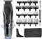 WAHL Aqua Blade Stubble and Beard Trimmer, Beard Shaping, Rechargeable, Male Grooming Set, Fully Washable, Suitable for Wet/Dry Use, Beard Care, Black