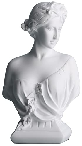 DOVDOV Decoración de Diosa Griega, Busto de Venus Joven, Busto Romano clásico, decoración de mitología Griega, para estatuas Decorativas del hogar, Oficina en casa, Dormitorio, Consola, decoración de