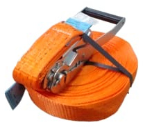 ALFA LOGISTIK® Cinghia di ancoraggio a cricchetto, 5 tonnellate (4-12 m), metro (5t, 12 m)