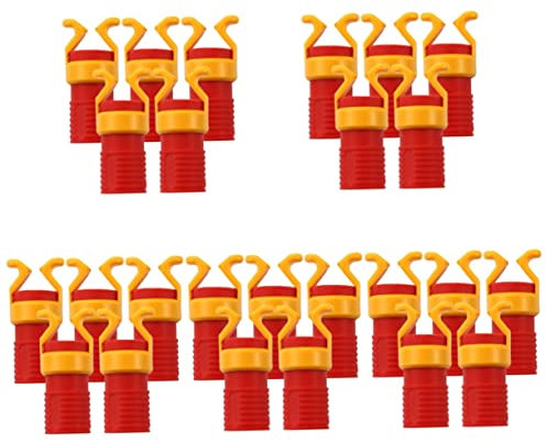 TEHAUX Handwerkzeug 25 Stk Schraubenhalter Schraubenbefestigungshalter e Schraubclips Handschraubklemme Holzbearbeitungs-schraubengreifer Schraubzwinge Universal- Abs