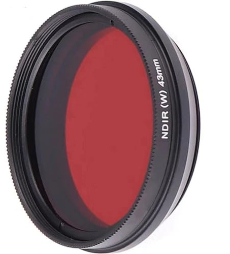Filtro IR Ajustable Variable Mediante Filtro de Lente de Rayos X for cámaras DSLR/52/55/58/62/67/72/77/82 46/49 mm (Color : UV-IR Cut Filter, Size : 67mm)