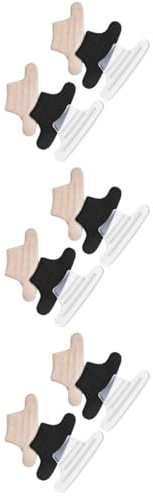 Healvian 9 Paare lustiges Toilettenpapier Föhnkammaufsatz Bodenmatte Blasenpräventionspad Pu Fußpolster für Schuhe Blasenpolster Hacke fuß aufkleber Nachverfolgen Einlegesohle