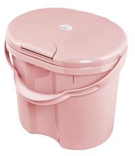 Rotho Babydesign secchio per pannolini per bambini TOP riciclato (plastica) rosa