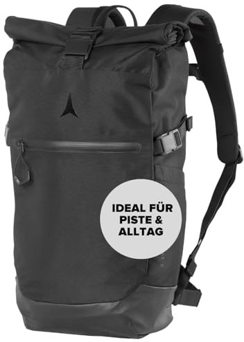ATOMIC DAYPACK I Rucksack für Outdoor-Aktivitäten I 45x30x15cm großer Tagesrucksack mit drei Hauptfächern aus wasserabweisenden Material I Sportrucksack zum Wandern, Skifahren oder Reisen
