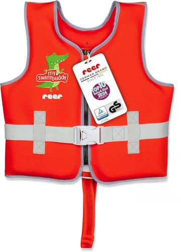 reer myswimbuddy Schwimmlernweste | Schwimmhilfe für Babys und Kleinkinder | Sicher Schwimmen Lernen | S (15-19kg) - M (19-30kg)