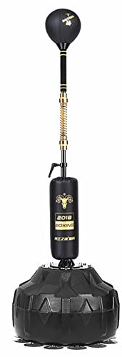Box-Speedball, Box-Speedball mit hohem Rückprall, Trainingsgerät für die Zielreaktion im Boxen für Erwachsene und Kinder, geeignet für Sanda-Kämpfe im Haushalt (Farbe: C, Größe: 150–180 cm)