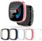 AK für Fitbit Versa 4 Hülle/Fitbit Sense 2 Hülle, 5 Pack TPU Schutzhülle mit Schutzfolie für Versa 4/Sense 2 Smartwatch Zubehör Vollständige Abdeckung Schutz Displayschutz