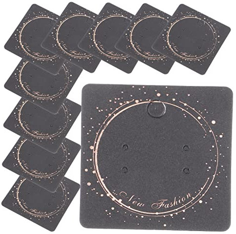 SEWOART Ohrring-displaykarten Set Mit 30 Löchern Zum Aufhängen Von Schmuck-präsentationskarten Ohrringkarten Aus Papier Ladendisplay Leicht Robust