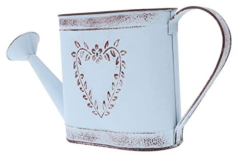BESPORTBLE Maceta Antigua De Hierro Regadera Vintage para Interiores y Exteriores para Escritorio Diseño De Modelo De Regadera y Decoración De Jarrón