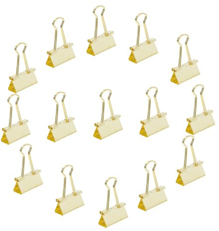 Gadpiparty 48stücke Metall-binderclips Für Dokumente Tickets Und Snackbeutel Vintage Und Praktisch Für Zuhause Büro Und Schule