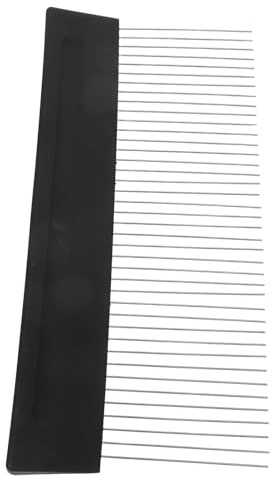 Pettine per Texture Muro in Acciaio Inox Nero per Finiture Decorative | Finitura Finta su Pareti Interne, Uso Professionale o Principianti, Leggero, Pulizia Semplice, Effetti Artistici