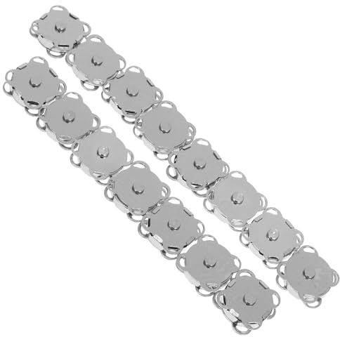 ULTECHNOVO 15pairs Invisible Sewing Magnetic Buttons Craft Buttons for Purse Magnetic Closure and Knitting Projects