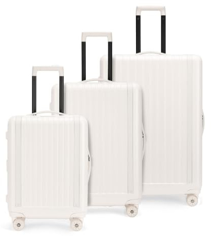 EPIC Trolley Atlas 3-Set 76/66 / 55 Pure White Creme