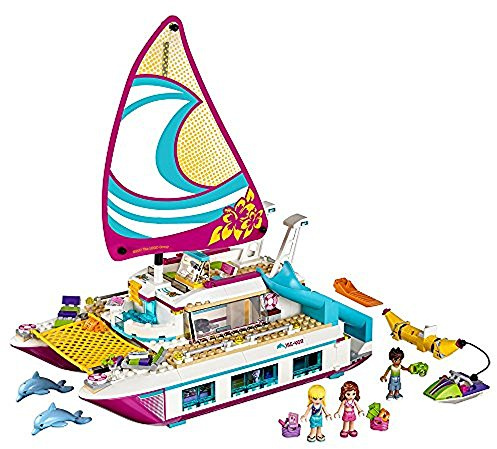 LEGO Friends Sunshine Catamaran 41317 Building Kit (603 Piece)