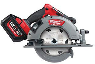 Akumuliatorinis diskinis pjūklas MILWAUKEE M18 FCSS66-121C