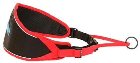 Ceinture Réglable Chien // Promenade Mains Libres, Randonnée, Canicross, Mushing // Inlandsis Trekker // Ergonomique, Poche arrière, Haute visibilité