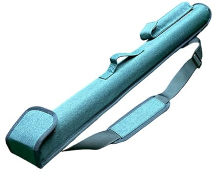 kowaku Pool Queue Fall Tragetasche Halter Abdeckung Leichte Billard Zubehör Schwamm Polsterung Professionelle Schutz Lagerung Tasche, Blau