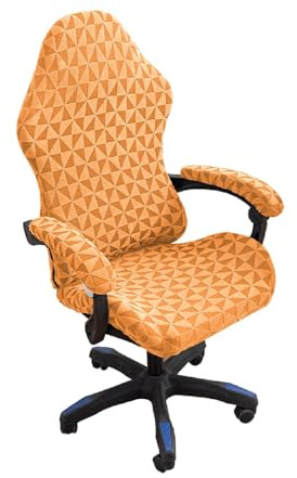 SXZAGZR Funda para Silla Gamer - Funda Silla Gamer, Funda Asiento Silla, Funda Silla Gaming, Funda Silla Oficina, Funda Silla Escritorio (Naranja)