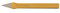 KS Tools 162.0286 Kreuzmeißel, flach oval, 8x250mm