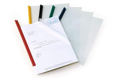 DURABLE Klemmschienenhülle 1 100 Blatt A4, aus PP transparent 10