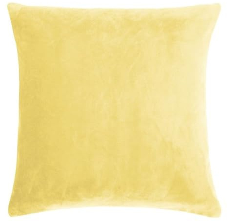 Pad - Smooth - Kissen, Zierkissen, Kissenhülle - Samtkissen - aus edlem Samt - 40 x 40 cm - Gelb