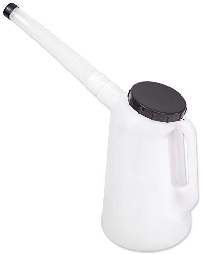 2 Litre Measuring Jug with Lid & Spout - Metric Liquid Pouring Can