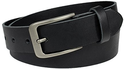 Vascavi Ledergürtel echt Leder, Jeansgürtel, 3,5 cm breit und 0.35 cm stark, Rindleder, Gürtel, Made in Germany, Anzugsgürtel, Hüftgürtel, Herrengürtel, Damengürtel
