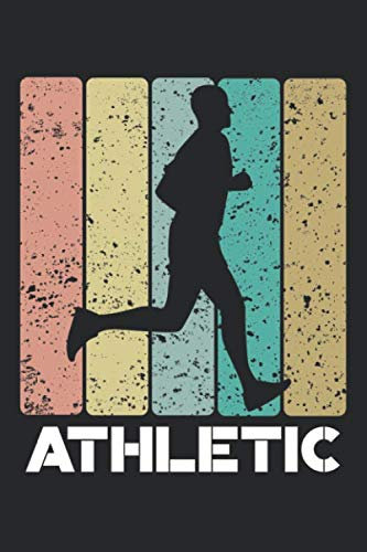 Leichtathletik Trainingsbuch: Tagebuch für alle Leichtathleten und Sportler ♦ Trainingsjournal für über 100 Einträge ♦ 6x9 Format ♦ Motiv: Athletic 3