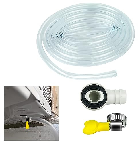 DVECUE Air Conditioner Drain Hose Kit 10 Feet AC Drain Hose Replacement Leak Proof
